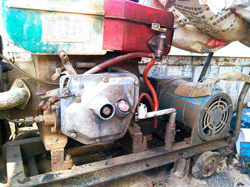 洪湖单杠柴油机发电机出租